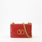 핸드백 및 숄더백 VLogo Vain Bag Valentino Garavani 빨간색 Femme