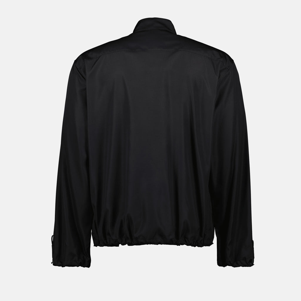 ジャケット 刺繍入りウィンドブレーカー Dior 黒 Homme