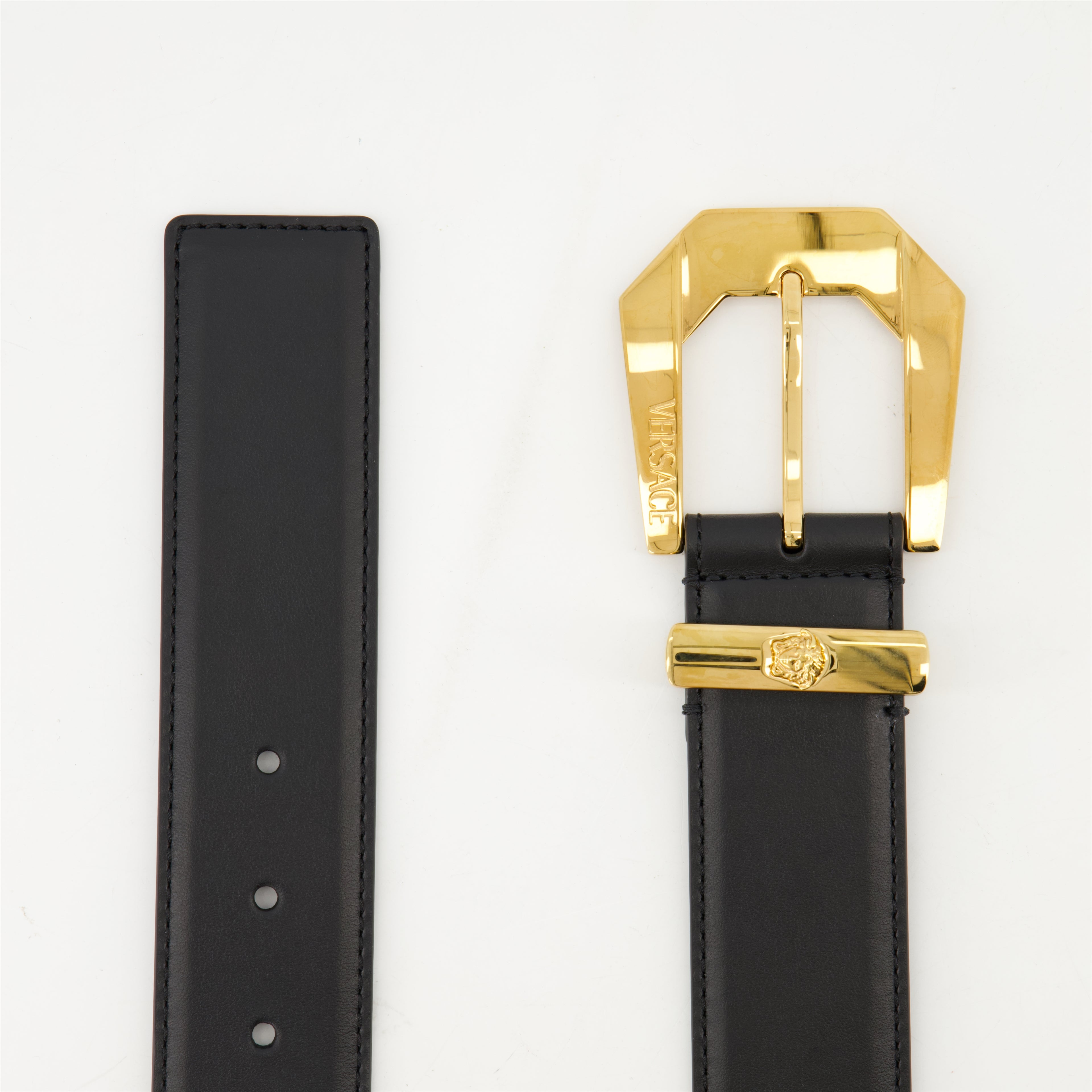 Cinturones Ceinture Medusa Heritage Versace Negro Homme