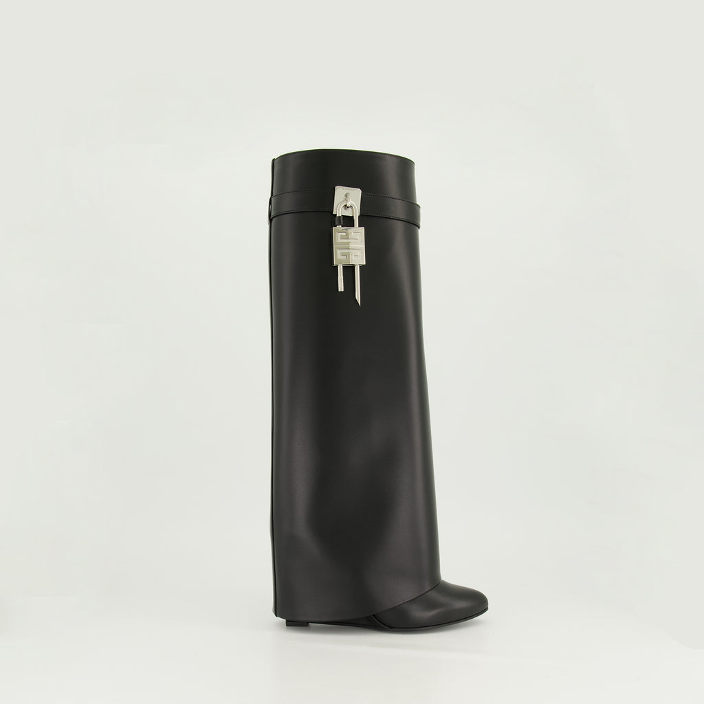 Boots Shark Lock Boots Givenchy Black Femme