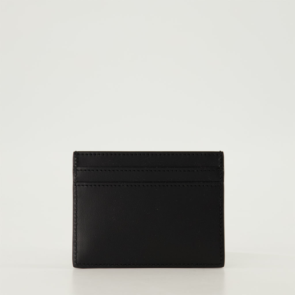 スモールレザーグッズ Porte-cartes Tiny Cassandre Saint Laurent 黒 Homme
