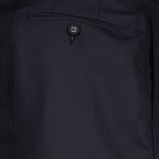 Image de l'article Short Phill bleu en lyocell de la marque Officine Générale pour Homme - Saison Printemps-Été 2026 - Vue détaillée_2