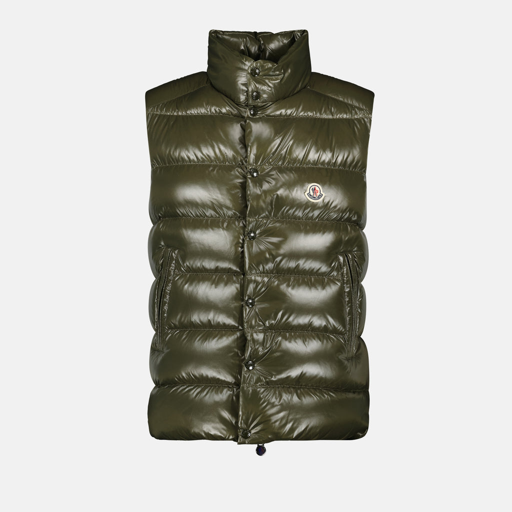 ジャケット ティブ ノースリーブ ダウンジャケット Moncler カーキ Homme