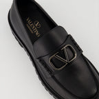 Loafer Mocassins VLogo Valentino Garavani Schwarz Homme