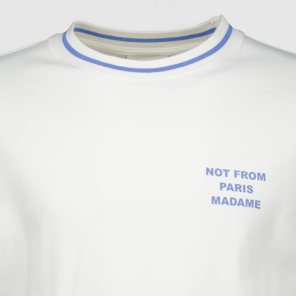 T-shirts Weißes Sport Slogan T-Shirt Drole De Monsieur Blanc Homme