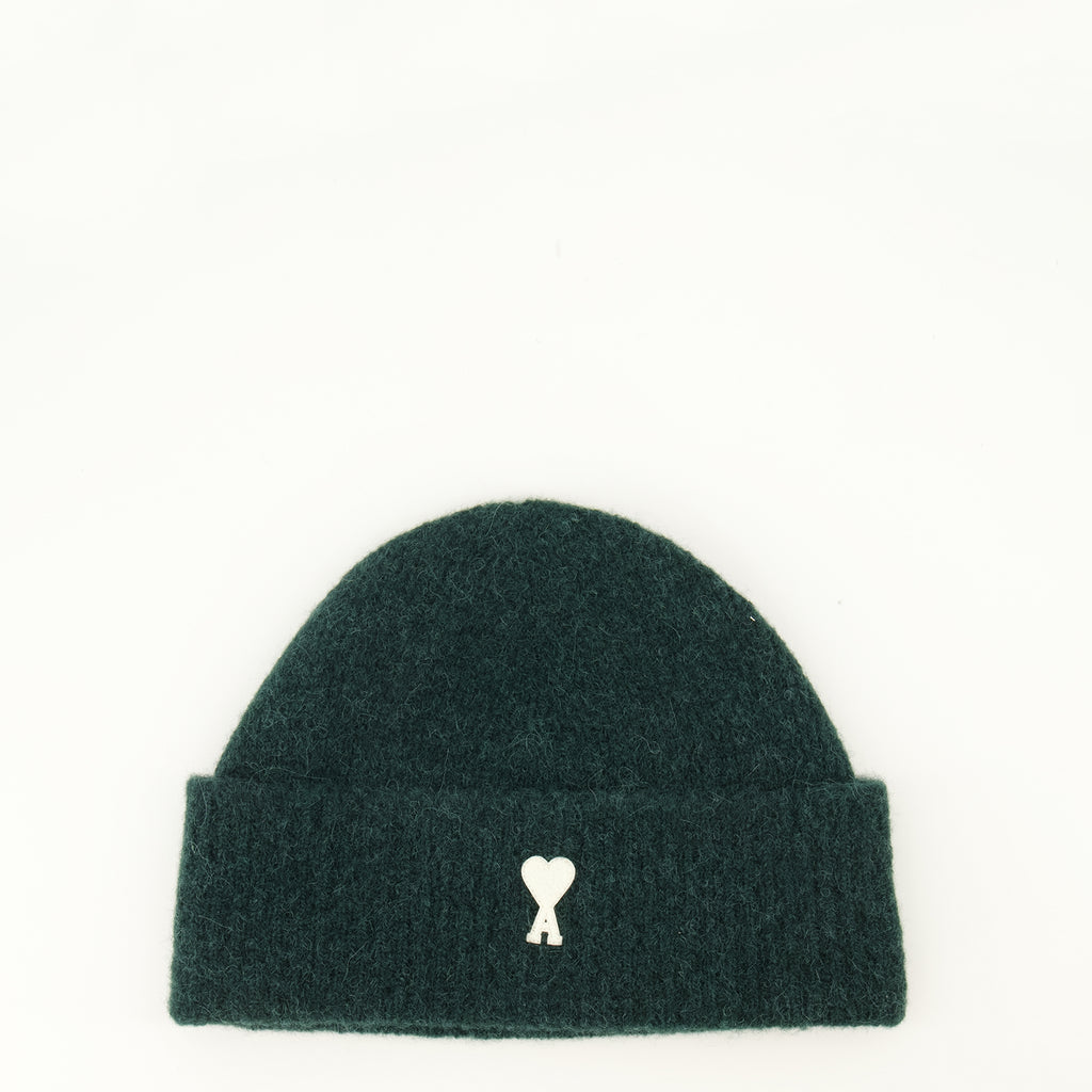 Chapeaux, casquettes et bonnets Gorro de Alpaca Verde Ami PARIS Vert Unisexe
