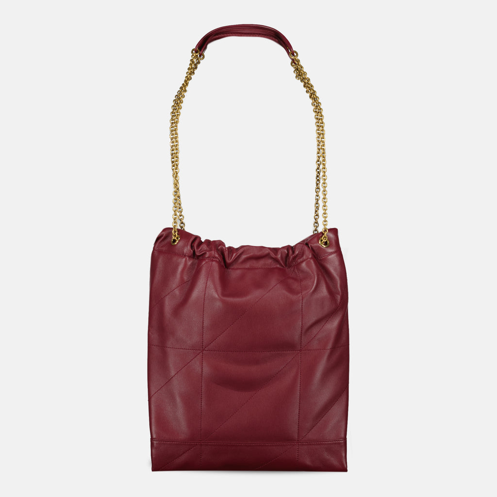Imagen del artículo bolso Jaimie Pochon burdeos de la marca Saint Laurent para mujer - Temporada Otoño-Invierno 2025 - Vista Trasera