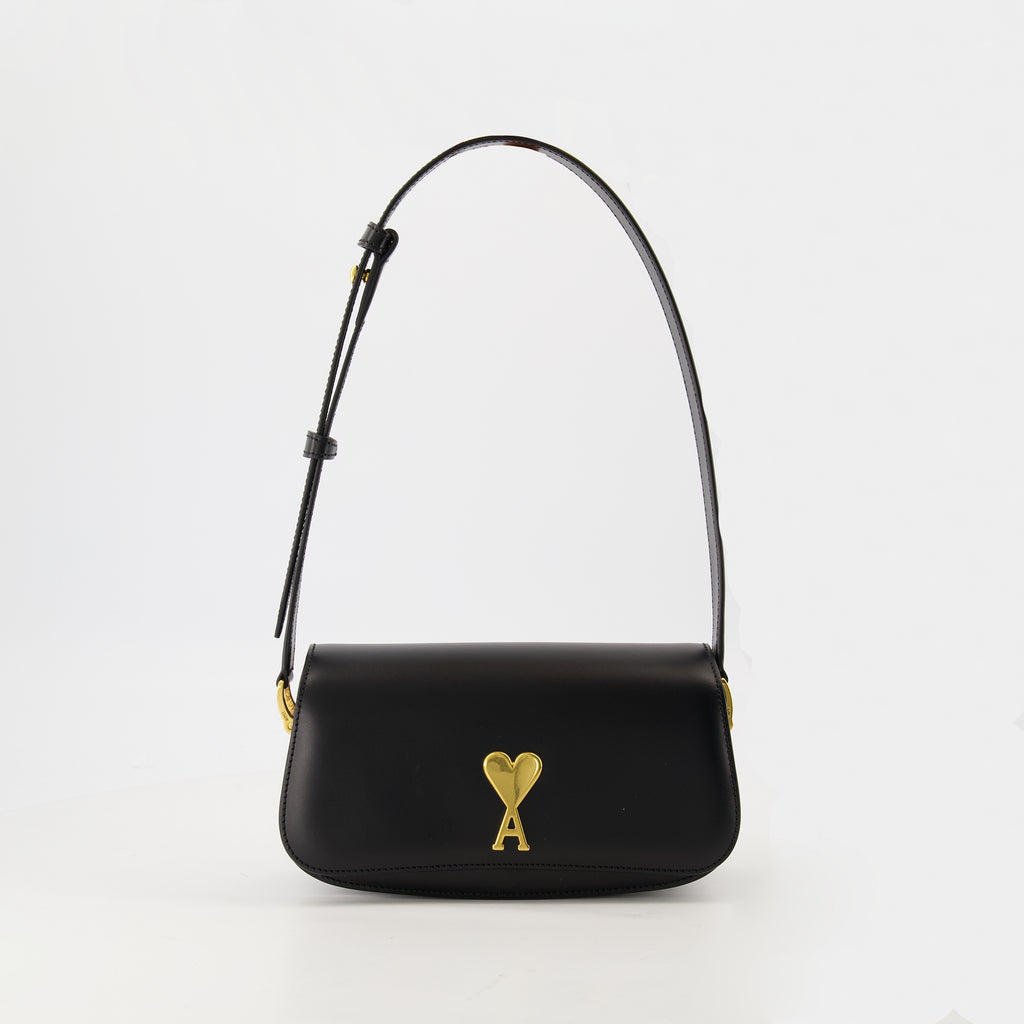 Sacs à main et épaule Sac baguette Paris Paris Ami PARIS Noir Unisexe