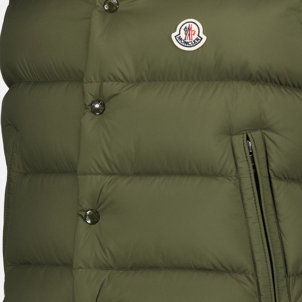 Vestes Tibb Sleeveless Down Jacket Khaki Moncler Kaki Homme