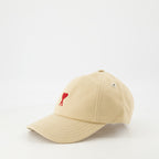 Hats, caps and beanies Casquette AMI de coeur Ami PARIS Beige Unisex