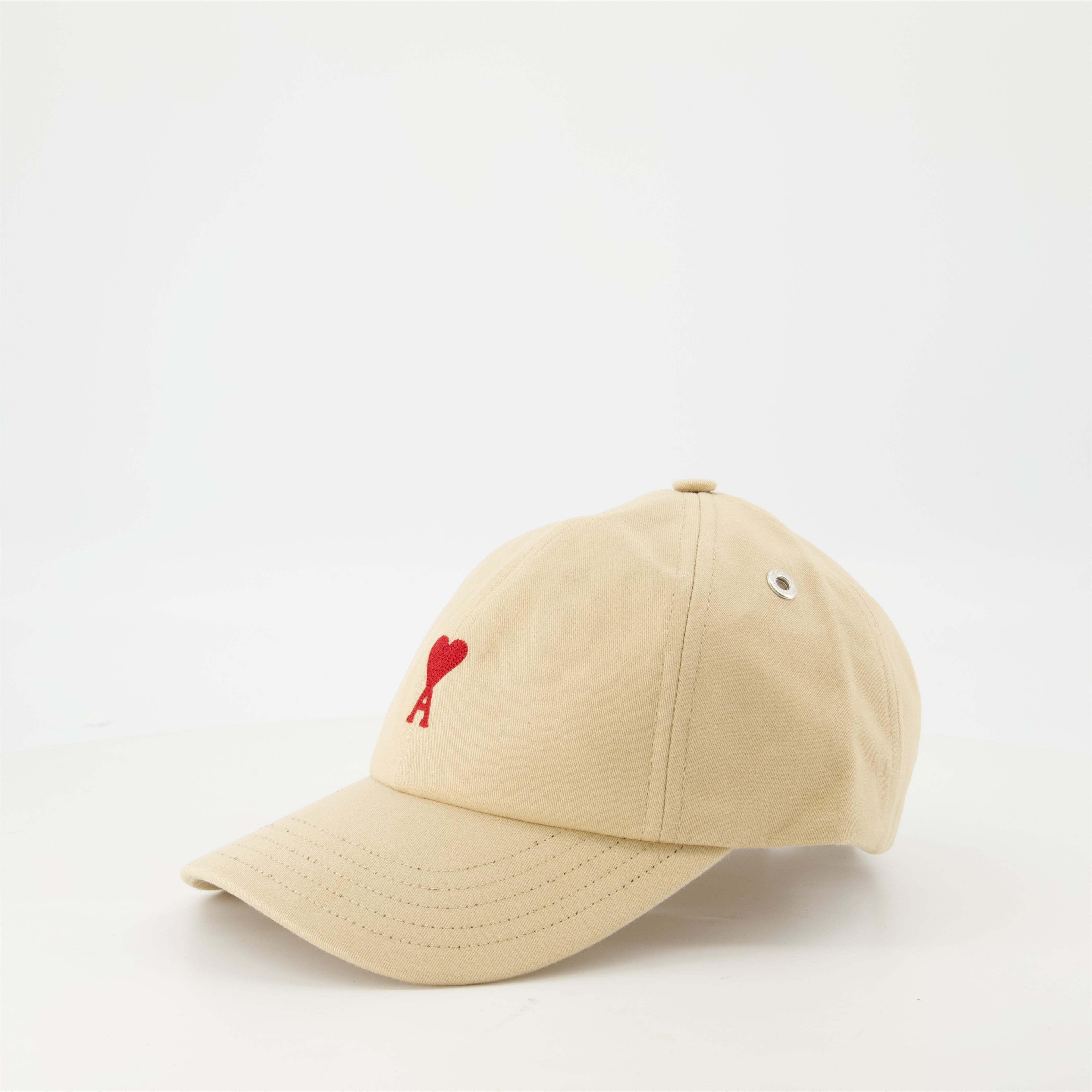 Hats, caps and beanies Casquette AMI de coeur Ami PARIS Beige Unisex