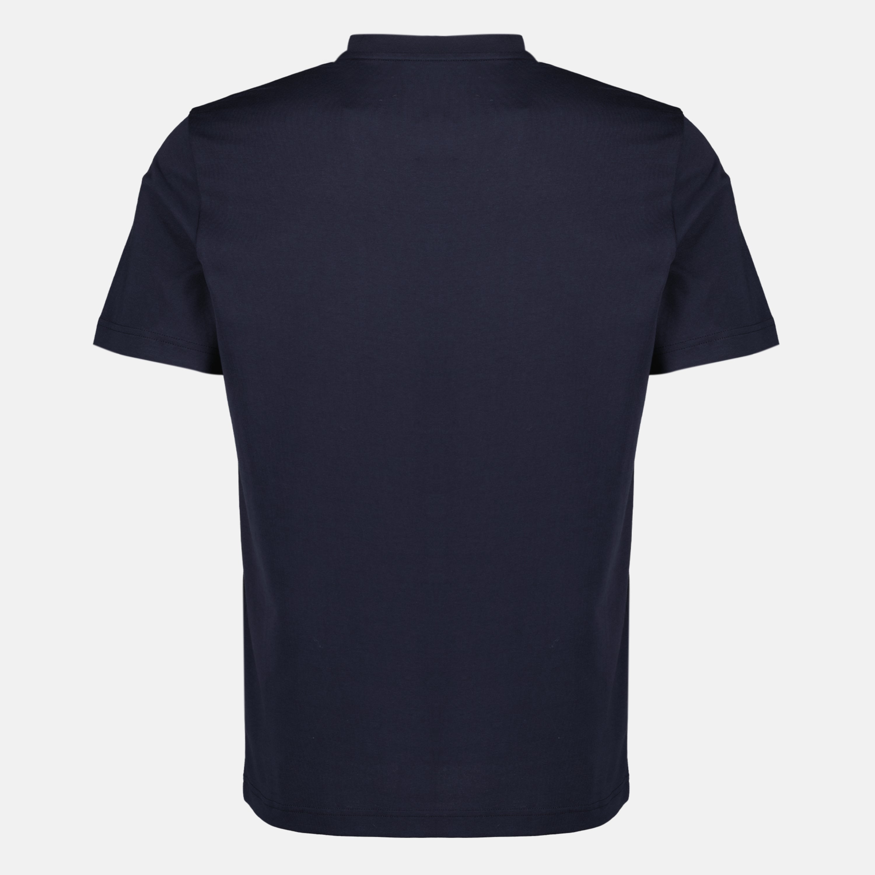 T-shirts Navyblaues Puffer-Print T-Shirt Moncler Bleu foncé Homme