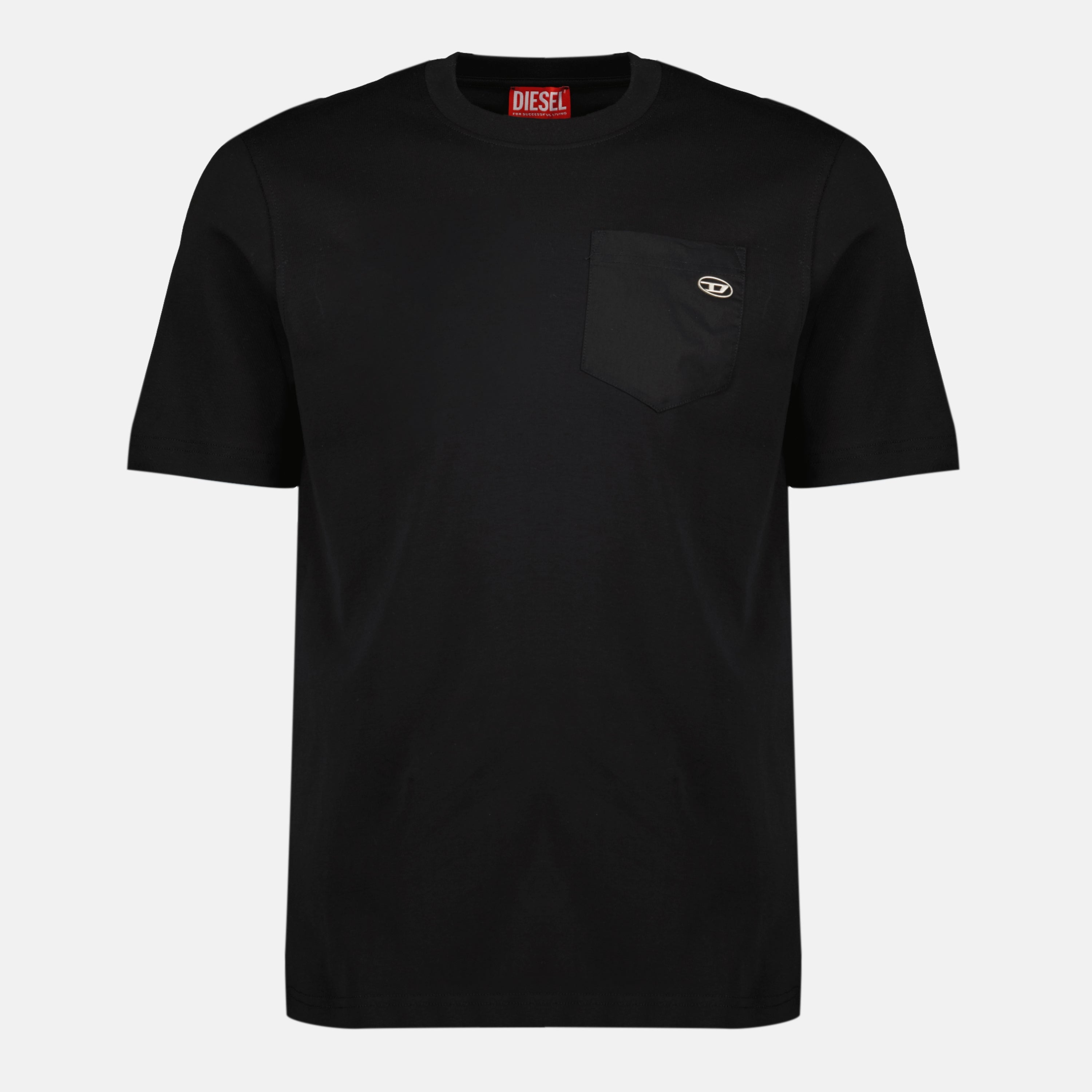 Image de l'article T-shirt T-Adjust noir de la marque Diesel pour Homme - Saison Printemps-Été 2026 - Vue de Face