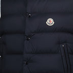 Vestes Tibb Ärmellose Daunenjacke Moncler Bleu Homme