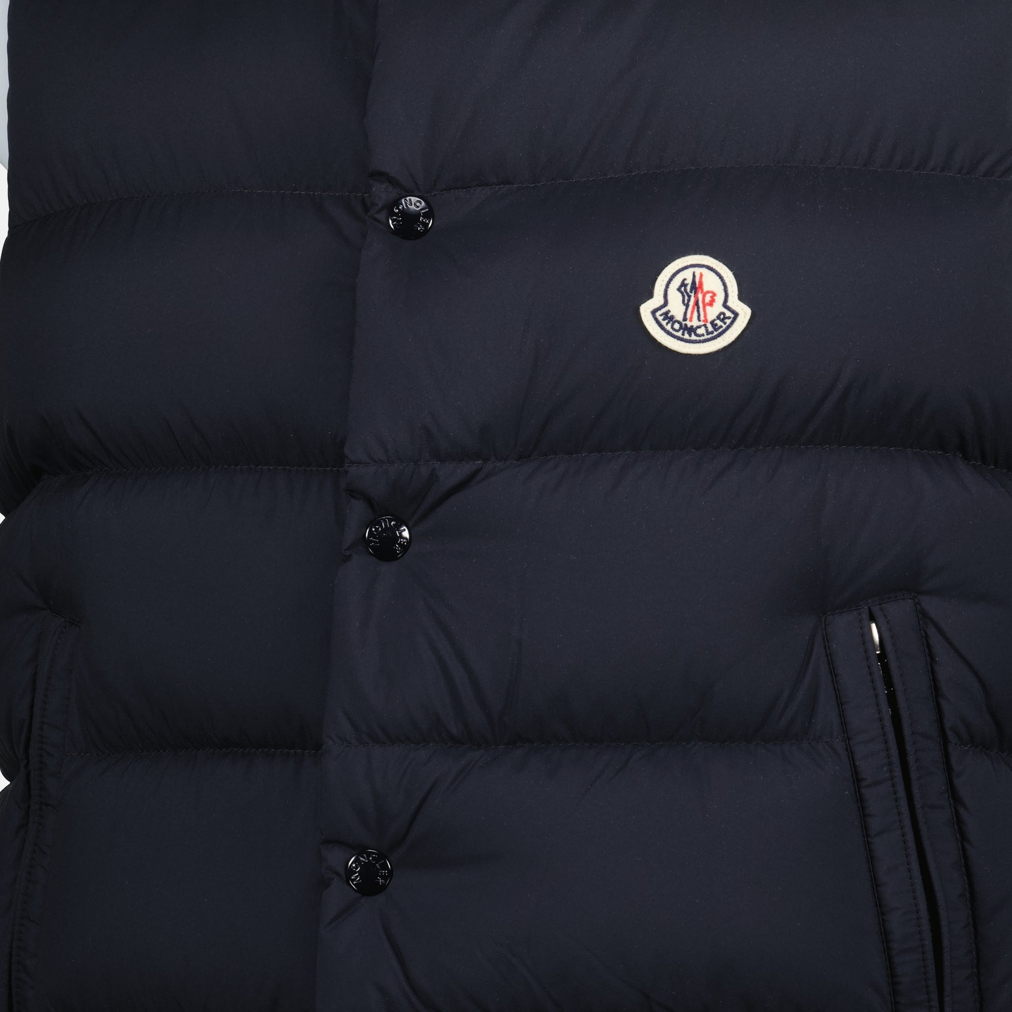 Vestes Tibb Sleeveless Down Jacket Moncler Bleu Homme