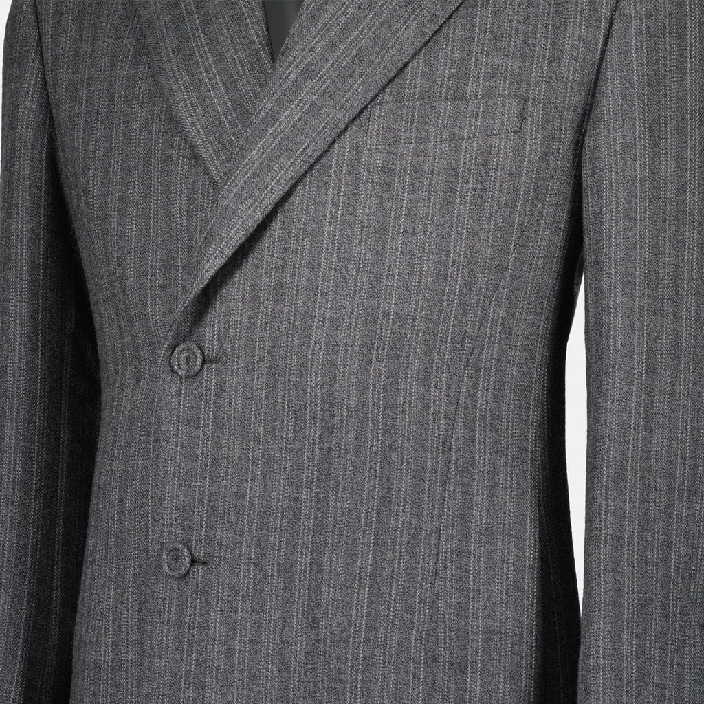 Coats Long Bar Coat Dior Gray Homme