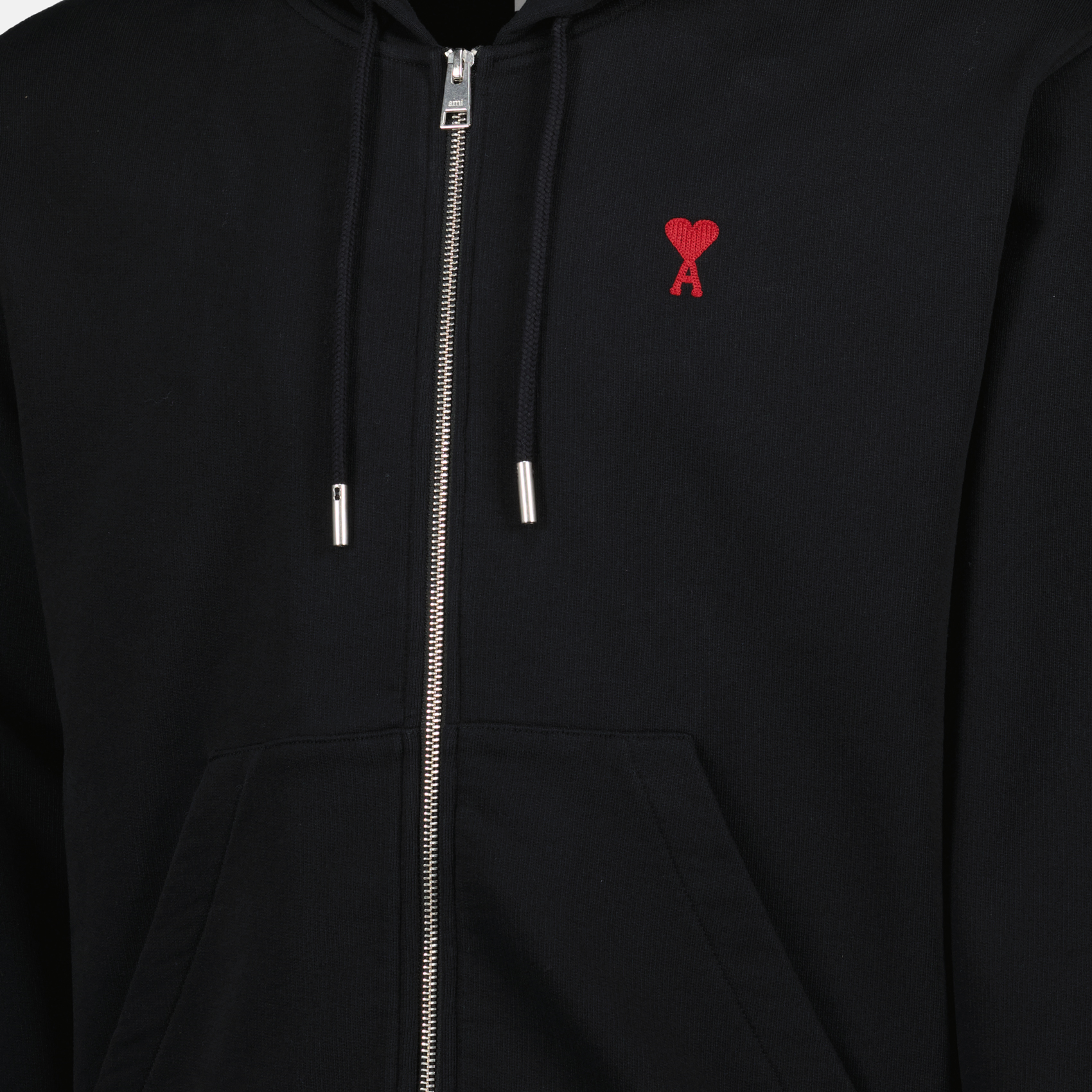 Sweatshirts Sweat zippé Ami de coeur Ami PARIS Noir Homme