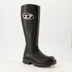 Imagen de las Botas D-Hammer de Diesel para Mujer - Temporada Otoño-Invierno 2025 - Vista tres cuartos frontal derecha
