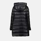 Immagine della giacca a piuma di media lunghezza Suyenne del marchio Moncler per Donna - Stagione Autunno-Inverno 2025 - Vista Posteriore