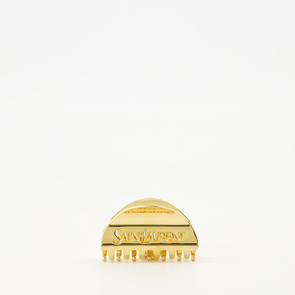 Image of the Saint Laurent Women's Hair Clip - Autumn-Winter 2025 - Front View