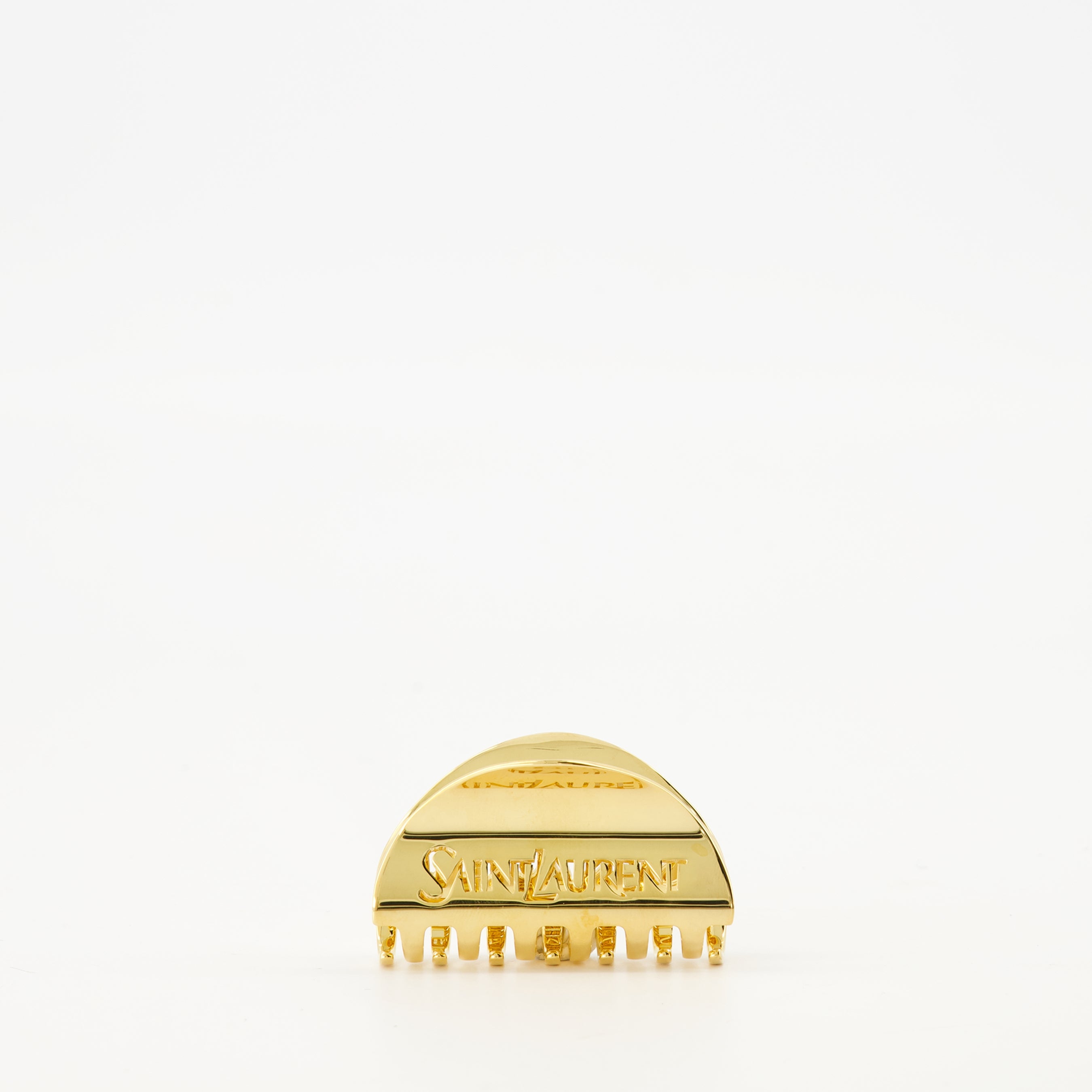 Image of the Saint Laurent Women's Hair Clip - Autumn-Winter 2025 - Front View