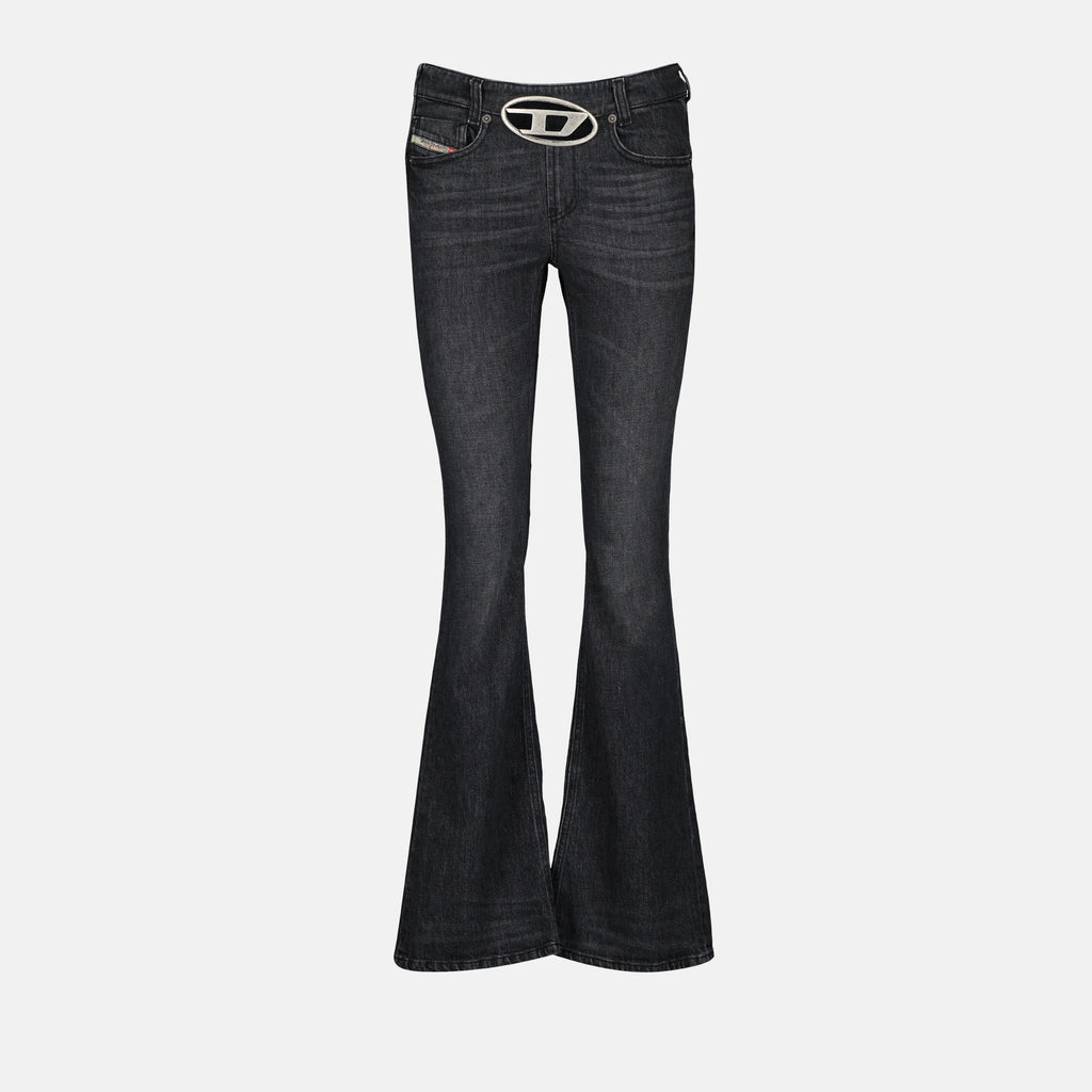 Calças Jeans 1969 D-Ebbey-S2 Diesel Preto Femme