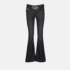 Pants 1969 D-Ebbey-S2 Jeans Diesel Black Femme