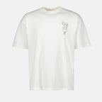 T-shirts T-shirt Medicis sport Drole De Monsieur Blanc Homme