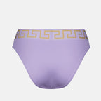 Moda praia Greca Bikini Bottom Versace Roxo Femme