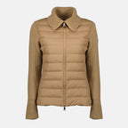 Imagen del artículo Chaqueta de dos materiales de la marca Moncler para mujer - Temporada Otoño-Invierno 2025 - Vista Frontal