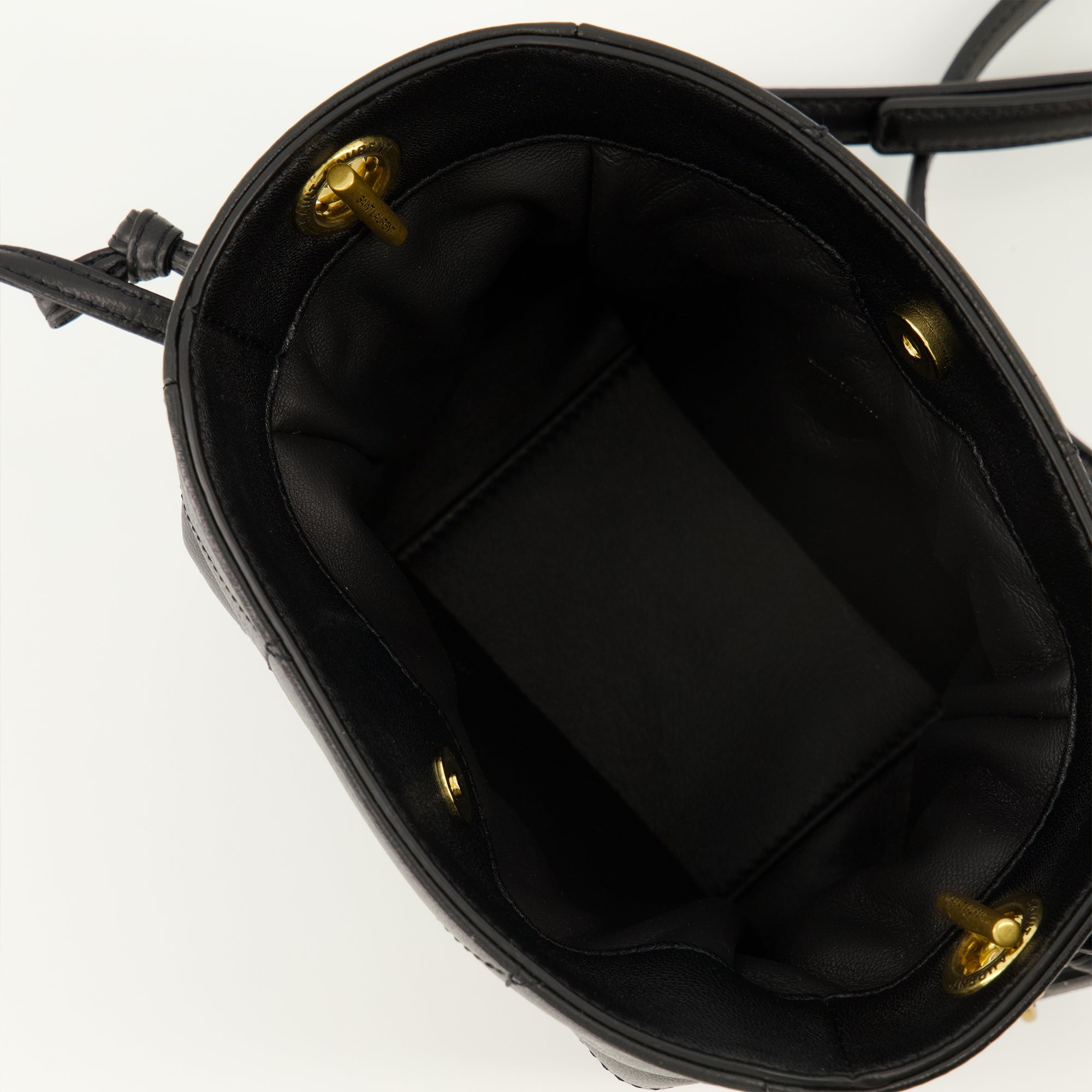 Image de l'article Sac Jamie mini noir de la marque Saint Laurent pour Femme - Saison Printemps-Été 2026 - Vue détaillée_3