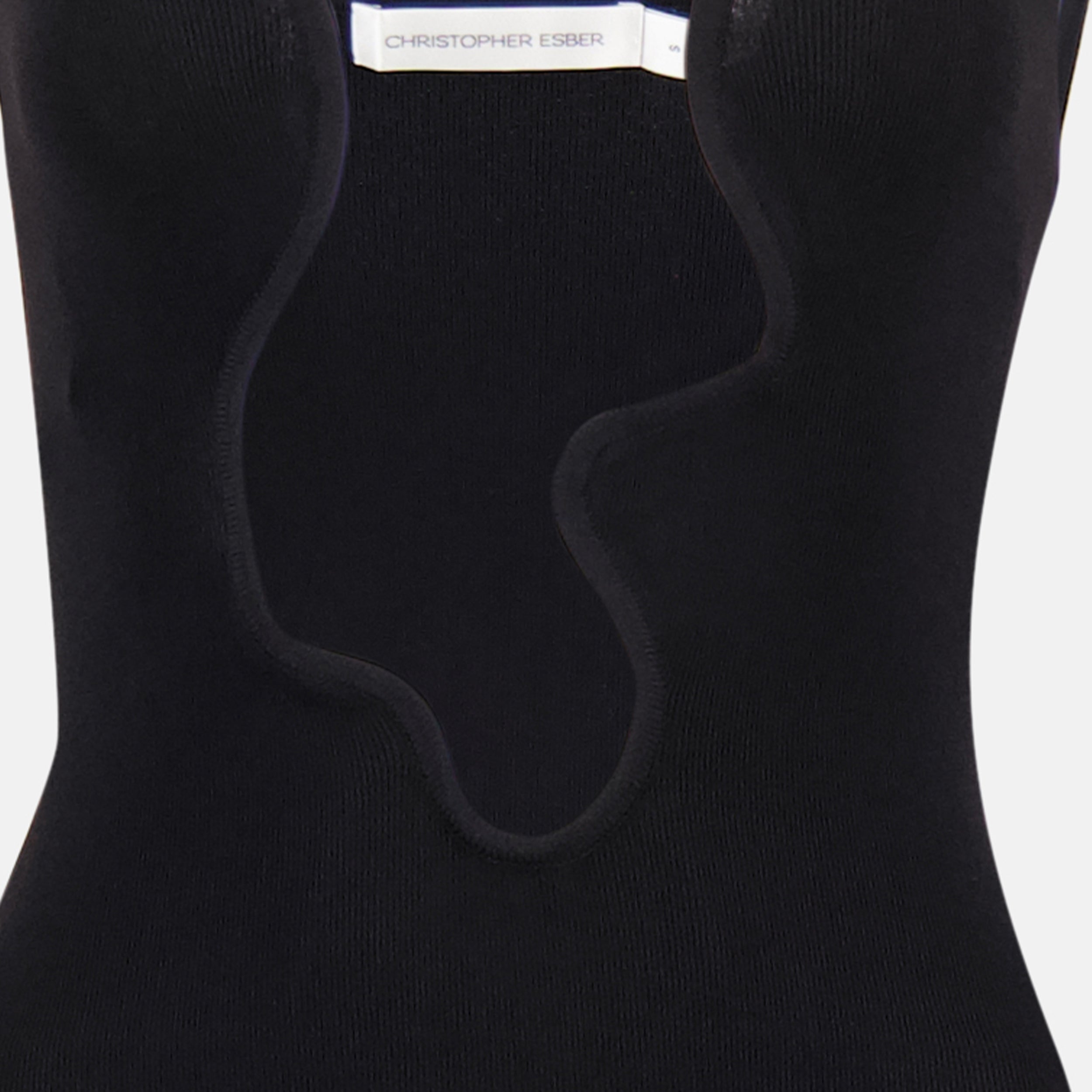 Image de l'article Robe Salacia de la marque Christopher Esber pour Femme - Saison Automne-Hiver 2025 - Vue de Dos