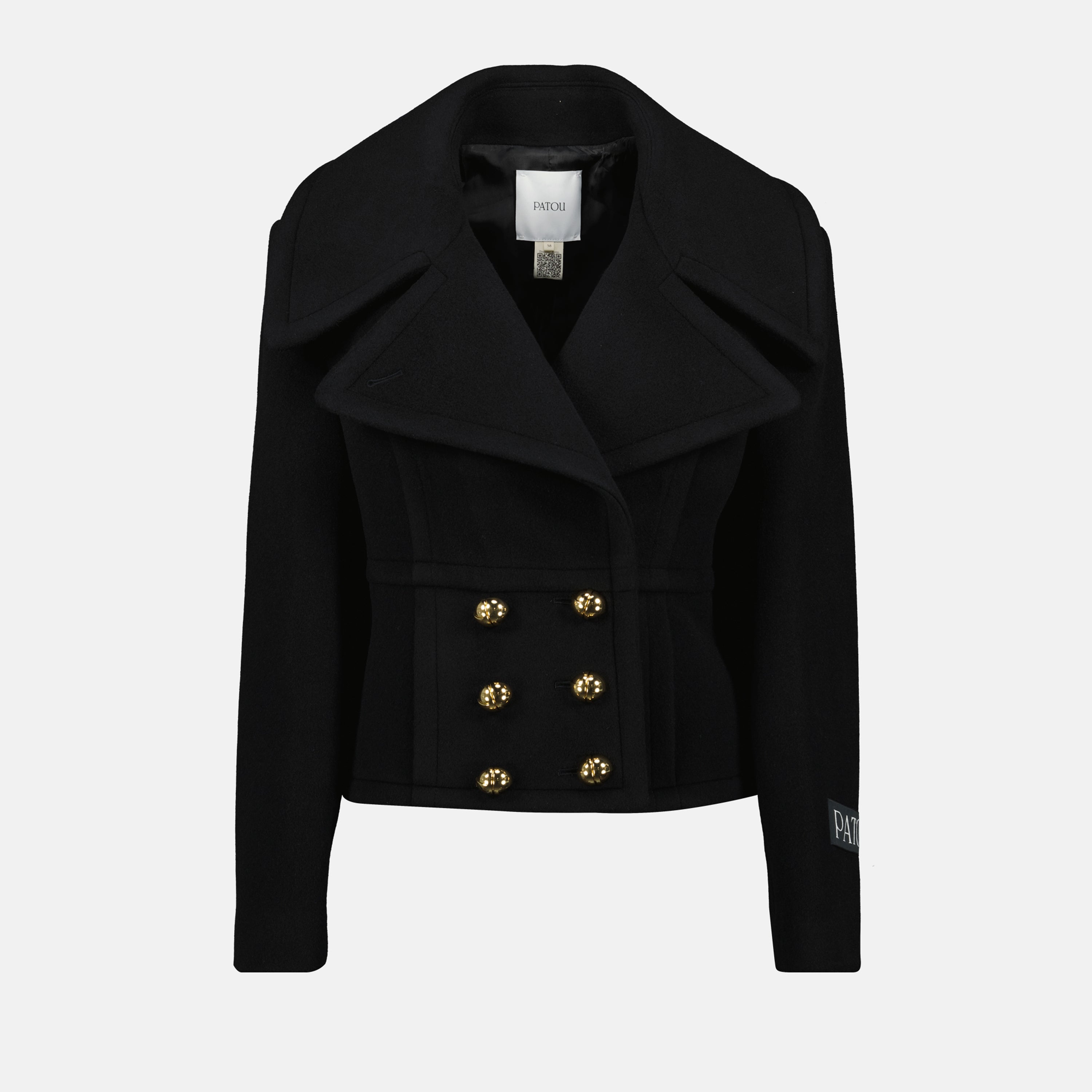 Image de l'article Veste en laine de la marque Patou pour Femme - Saison Automne-Hiver 2025 - Vue de Face