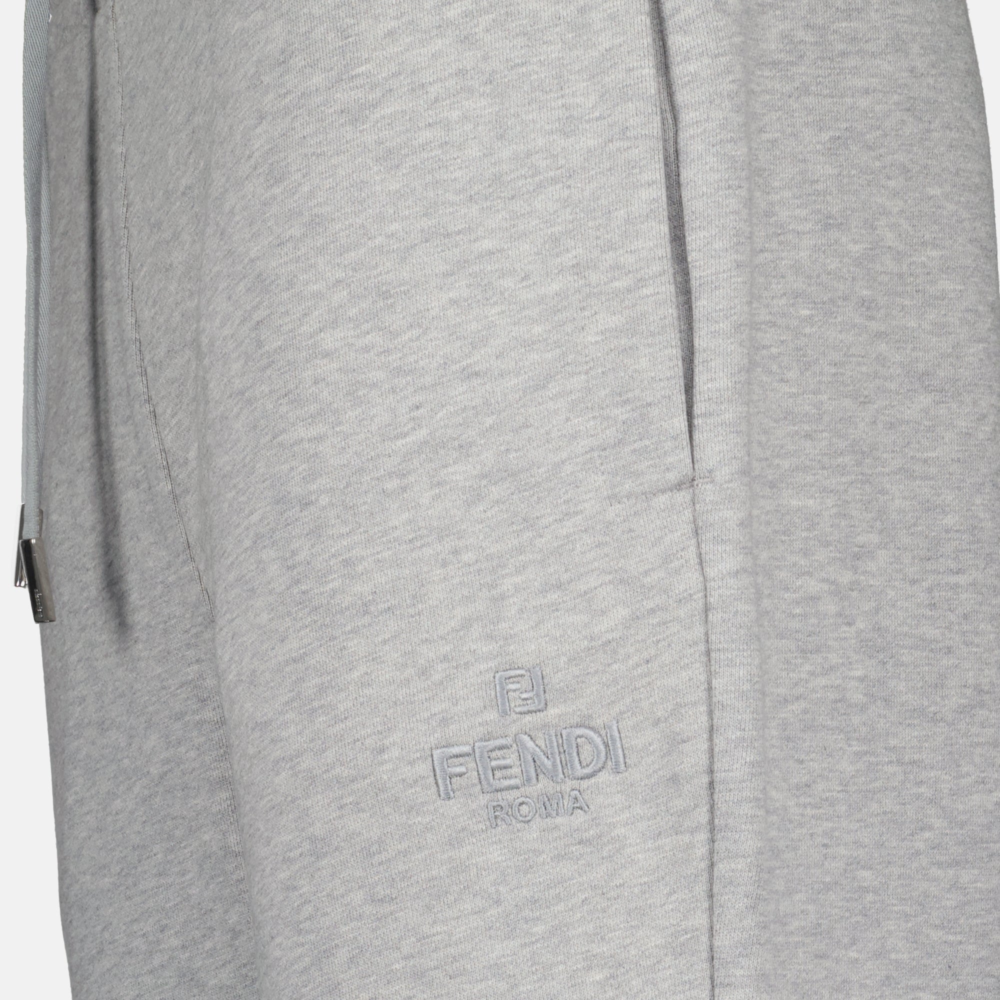 Pantalons Pantalon jogging Fendi Gris Femme