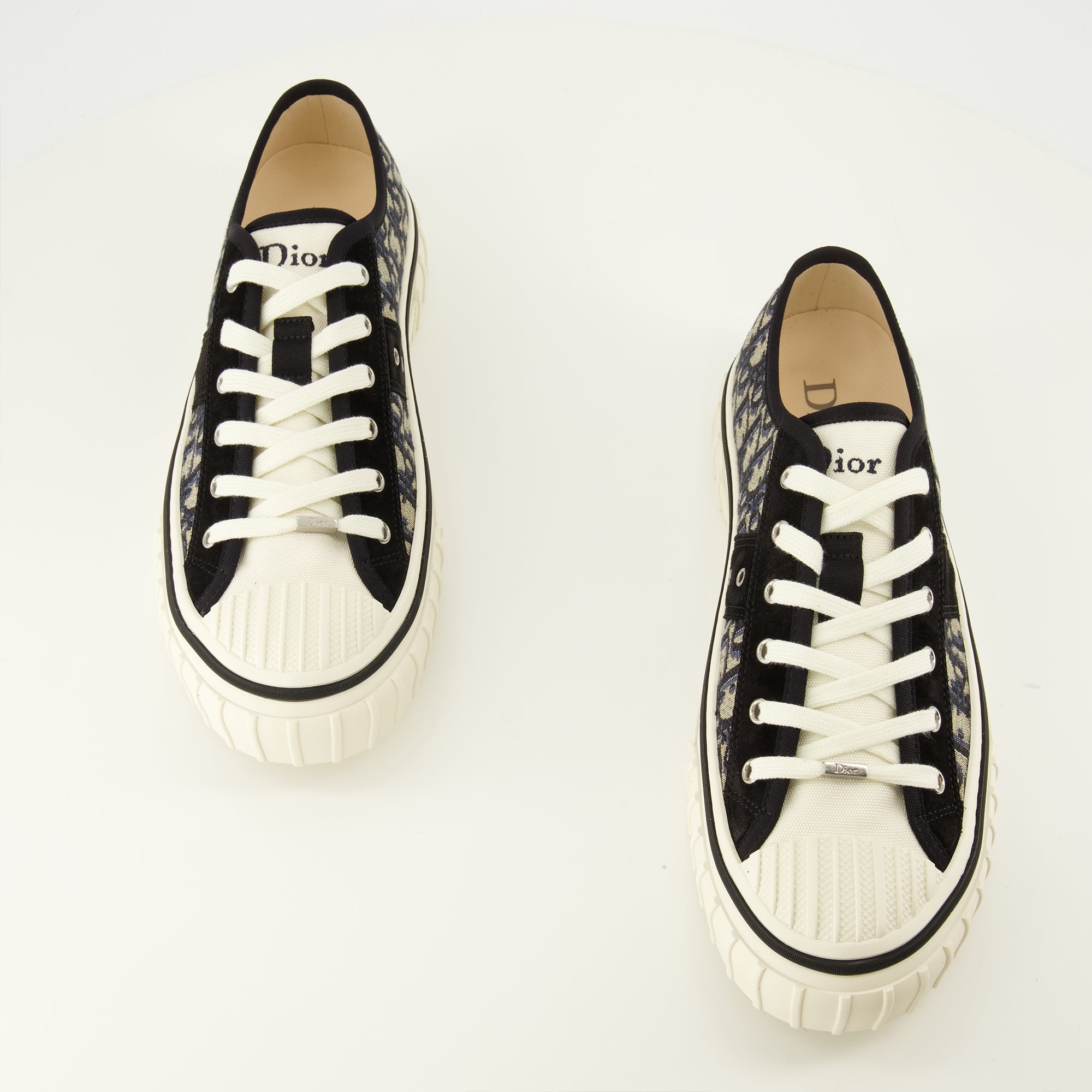 Baskets ホーパーロートップ ネイビー スニーカー Dior Bleu foncé Homme