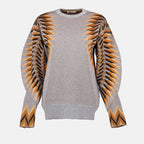 Maille Pull en lurex Rabanne Argenté Femme