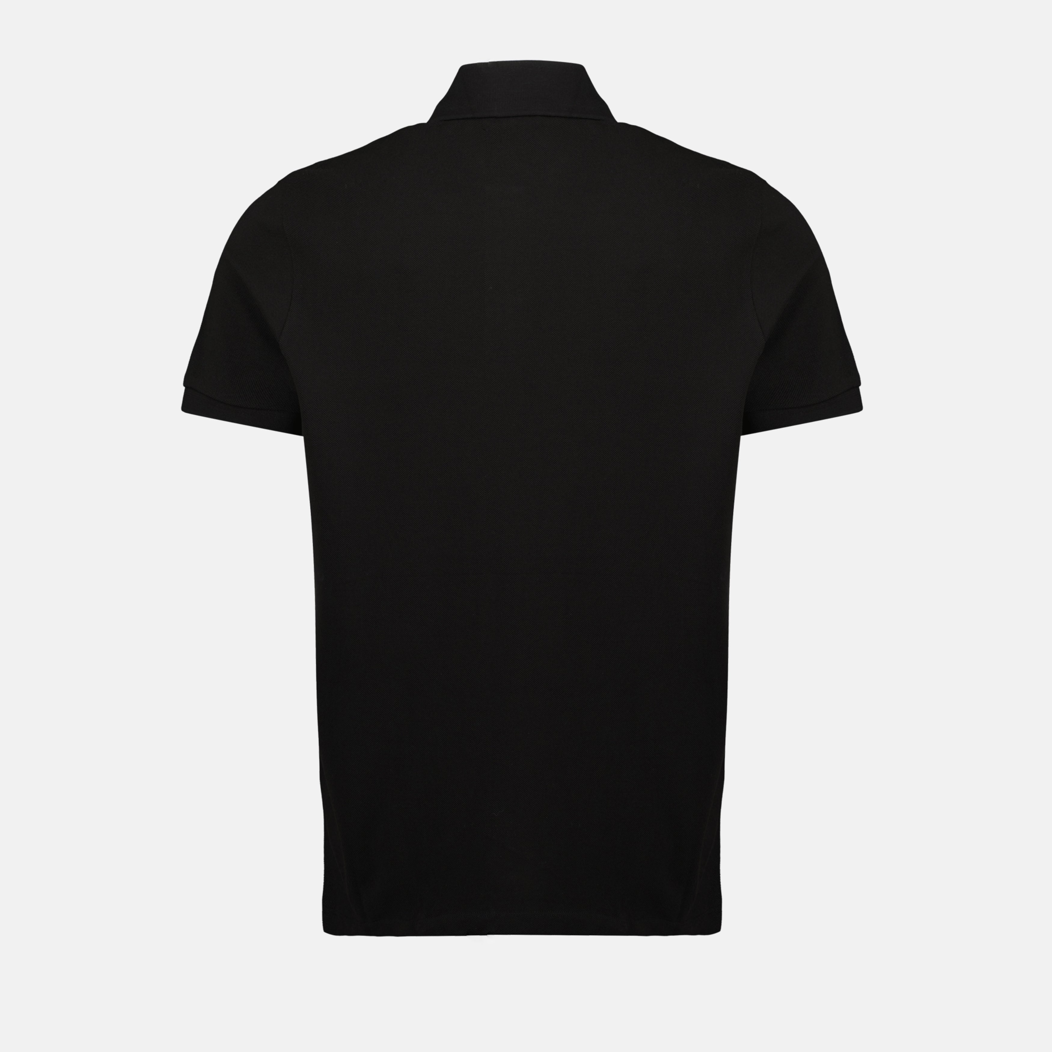 Polo shirts Black Short Sleeve Polo Moncler Black Homme