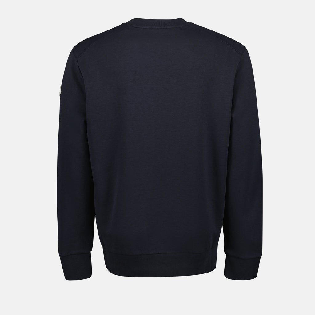 Sweatshirts Sweat à imprimé Moncler Bleu foncé Homme