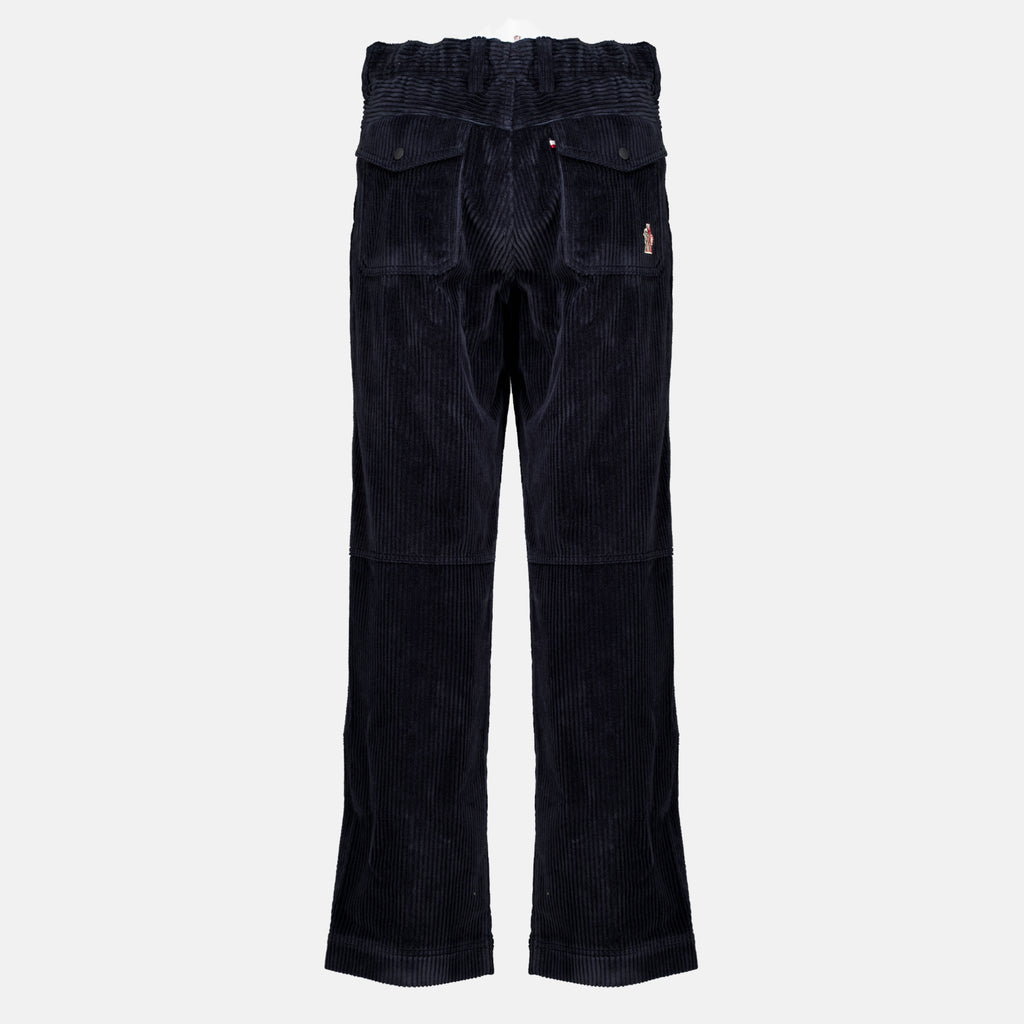 Pantalons Navy Blue Corduroy Pants Moncler Grenoble Bleu foncé Homme