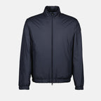 ジャケット ベル風防 Moncler ダークブルー Homme