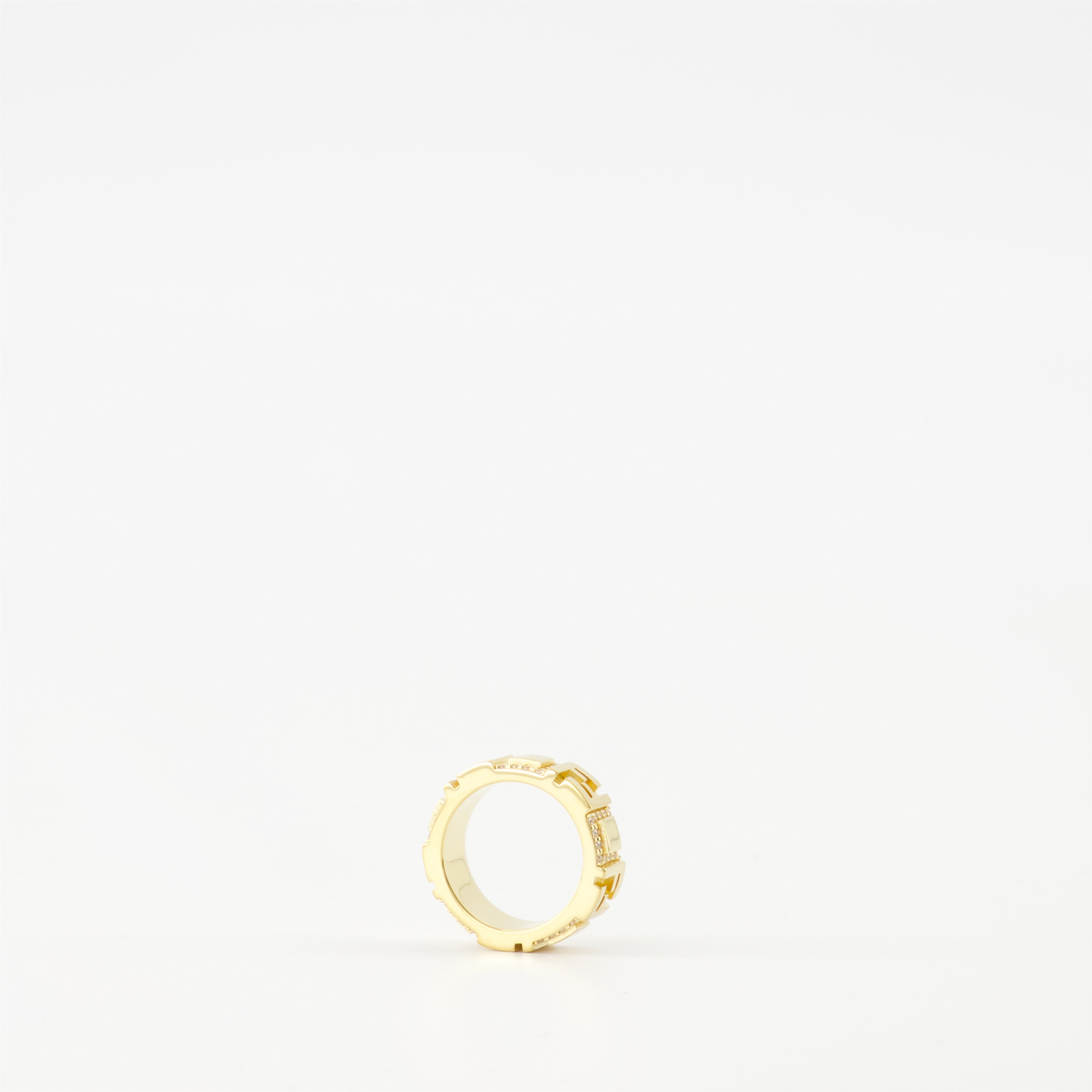 Bijoux Bague Forever Fendi Doré Femme