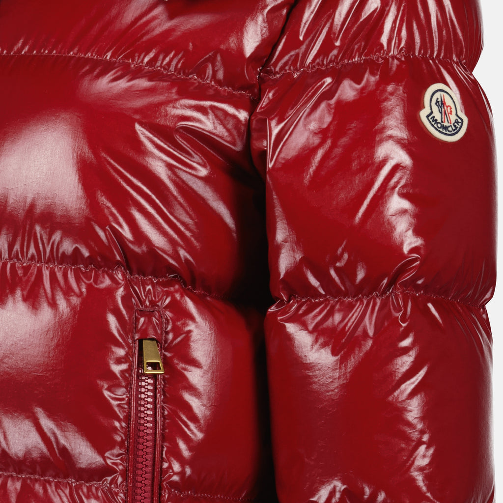 Manteaux Chaqueta De Plumas Roja Niveole Moncler Rouge Femme