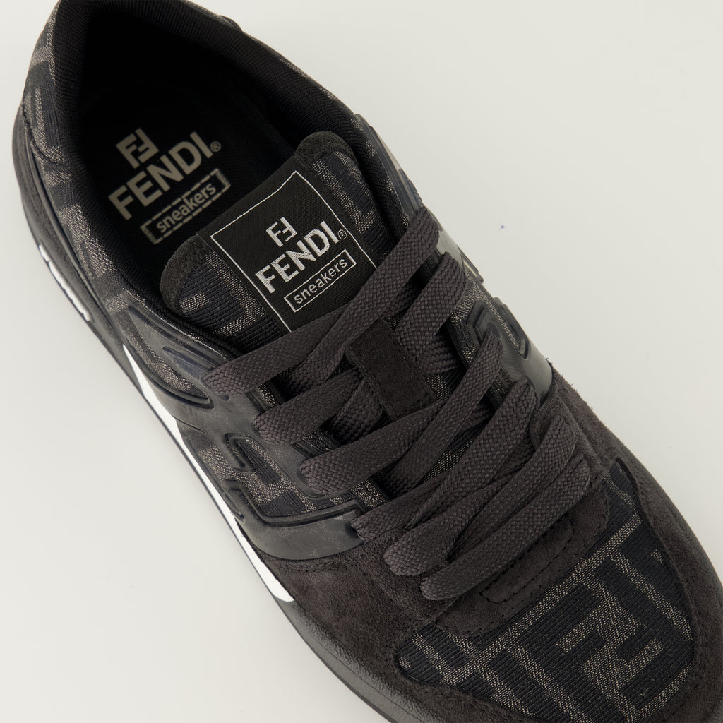 Image of the Fendi Match sneakers by Fendi for Men - Fall-Winter 2025 - Top detailed view