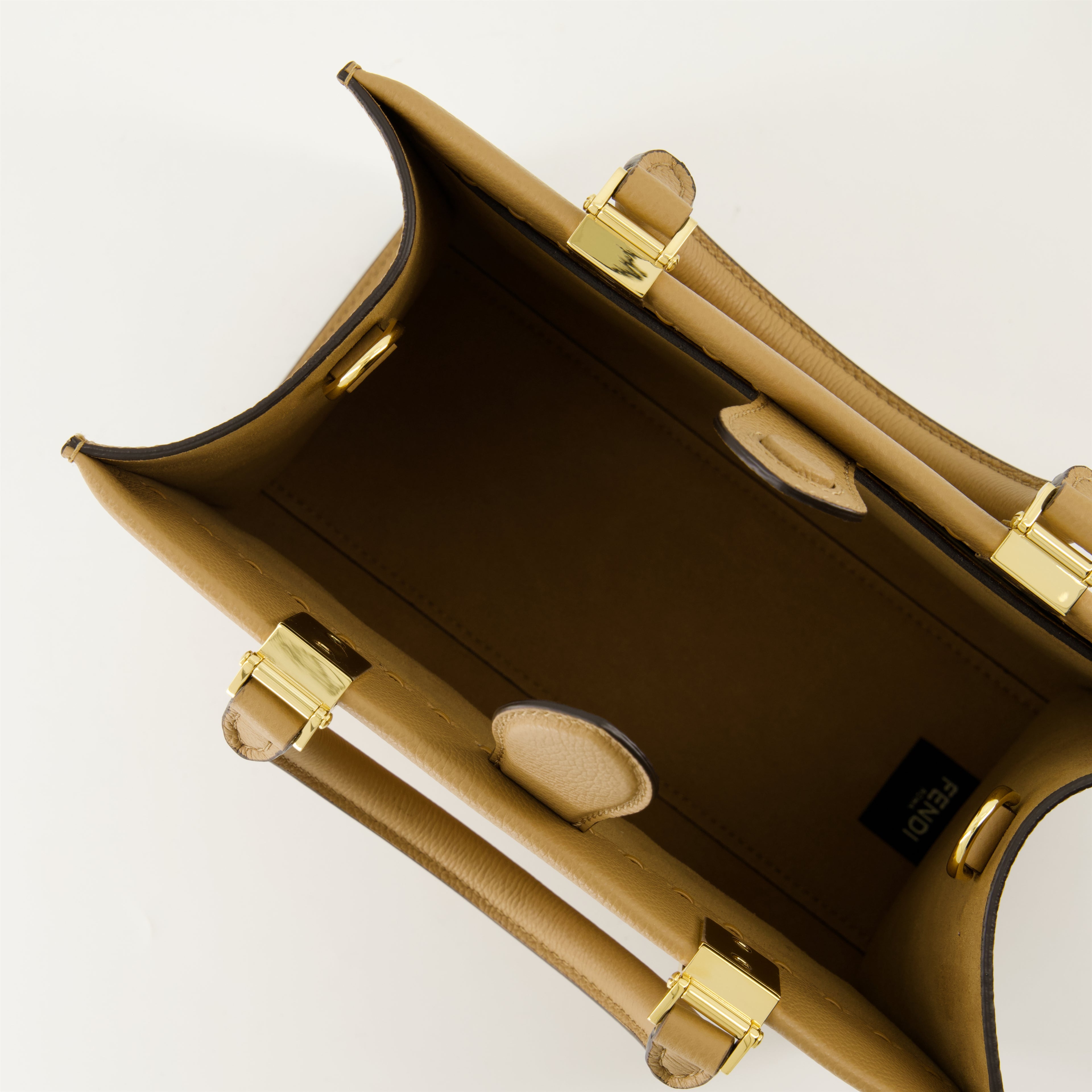 Tote bags Sunshine Tote Bag Fendi Beige Femme