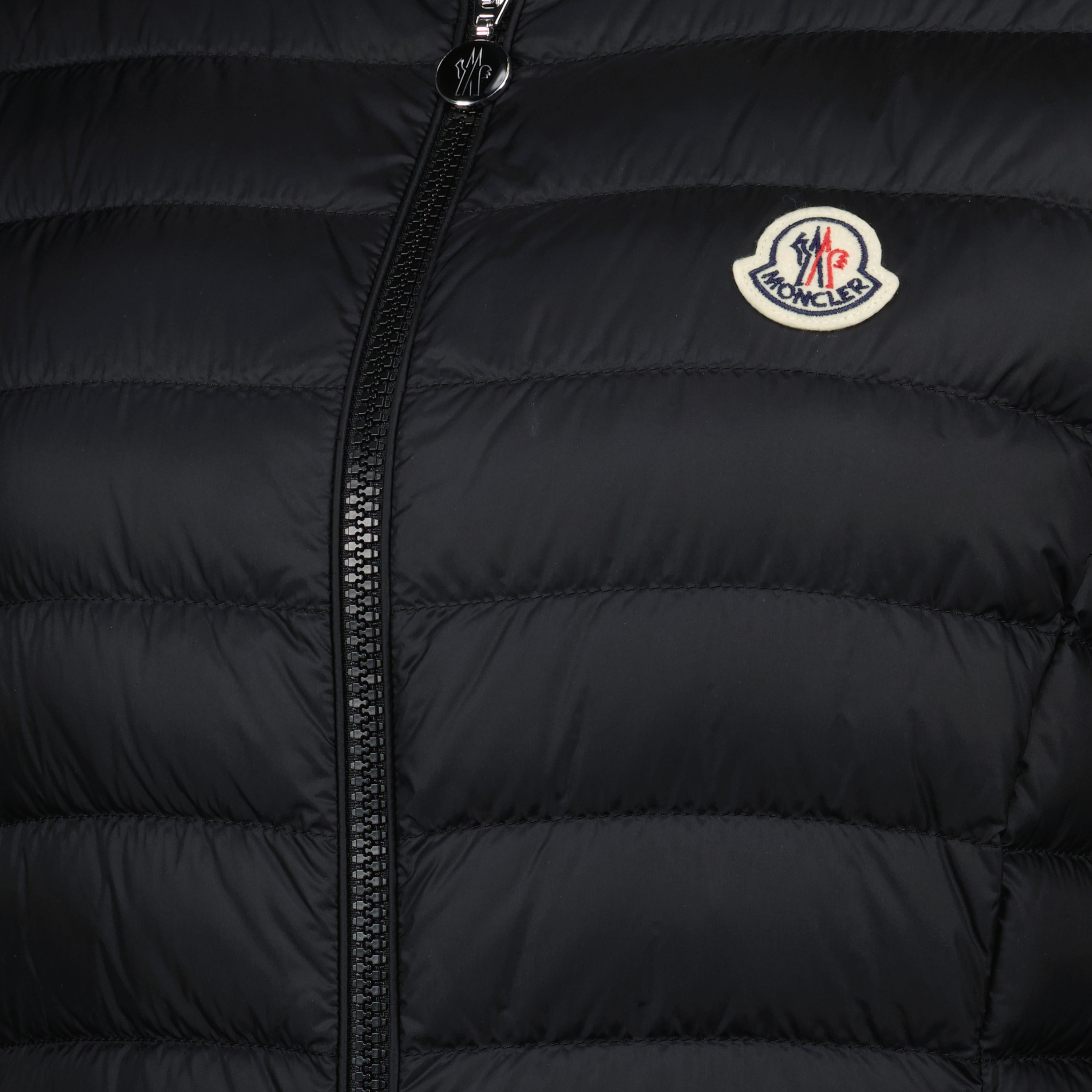 Chaquetas Chaqueta de plumas sin mangas Igens Moncler Negro Femme