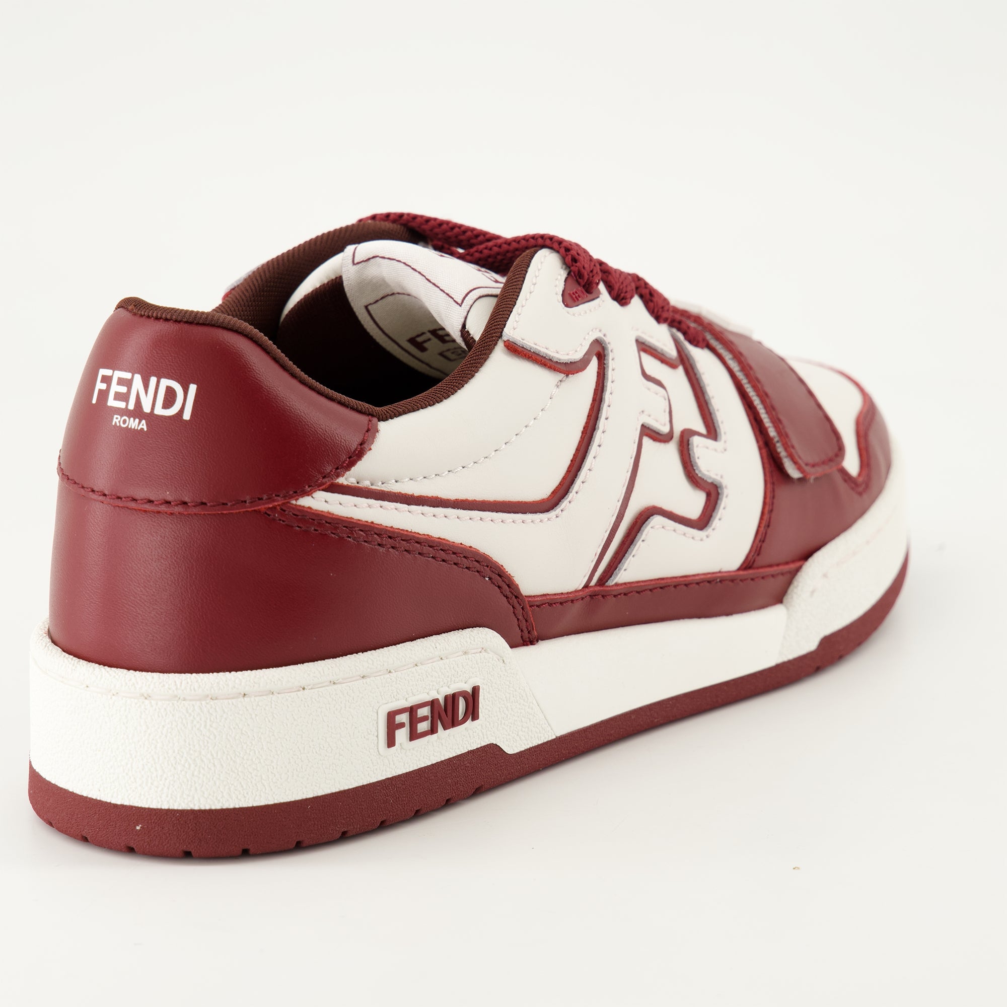 Baskets Baskets Fendi Match Fendi Rouge Femme