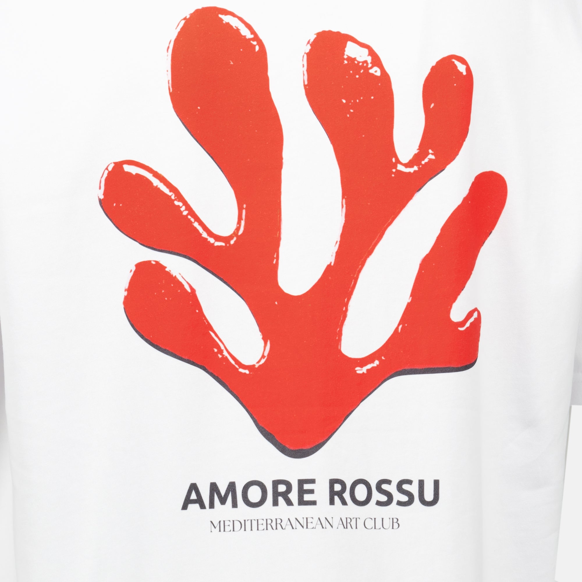 T-shirts T-Shirt Bianca Amore Rossu Fair Blanc Homme