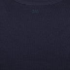 Tops Débardeur côtélé Ami PARIS Bleu foncé Femme