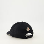 Imagen del artículo Gorra de logo negro de Moncler para Hombre - Temporada Primavera-Verano 2026 - Vista Detallada 2