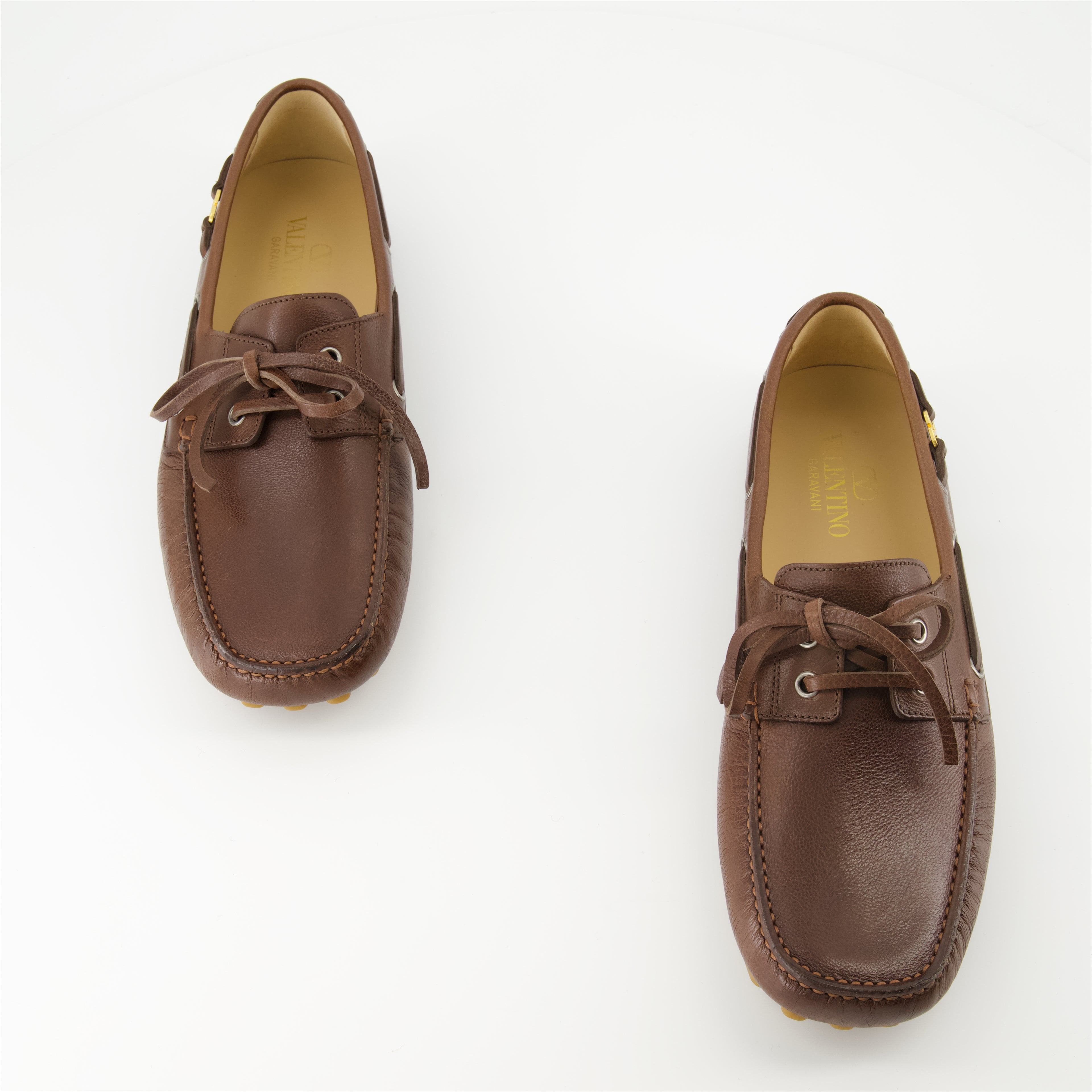 Loafers Brown Driver Loafers Valentino Garavani Brown Homme
